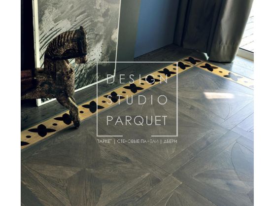 Модули паркета Parquet In Old Chic Collection Florie COD. 180 Дуб серый